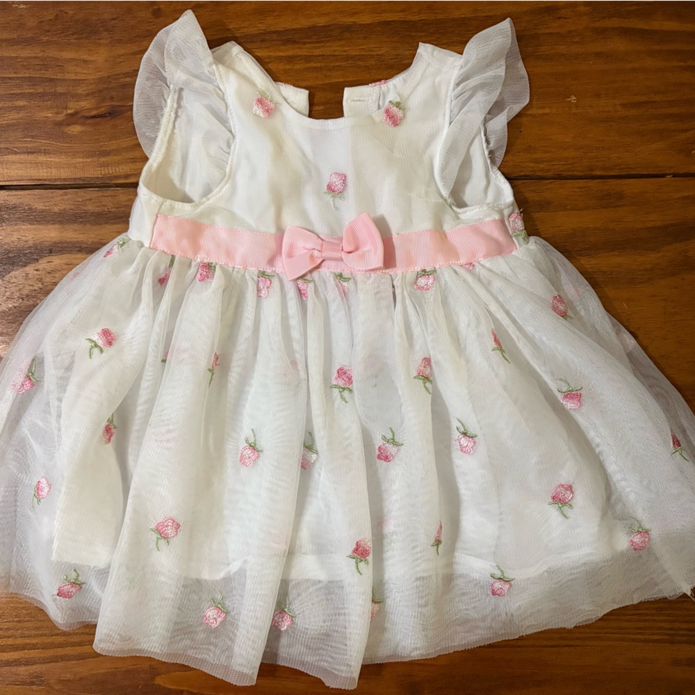 Little Me 12 Rose dress great for formal event or Easter